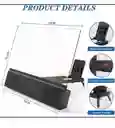 Amplificador De Imagen Lupa Celular 3d Bluetooth 12 Pulgadas