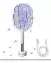 Raqueta Mosquitos Insectos Led Base Color Blanco 110v