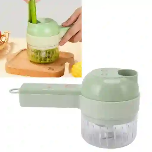 Cortador Eléctrico De Carne Y Verduras 4 En 1 Portátil