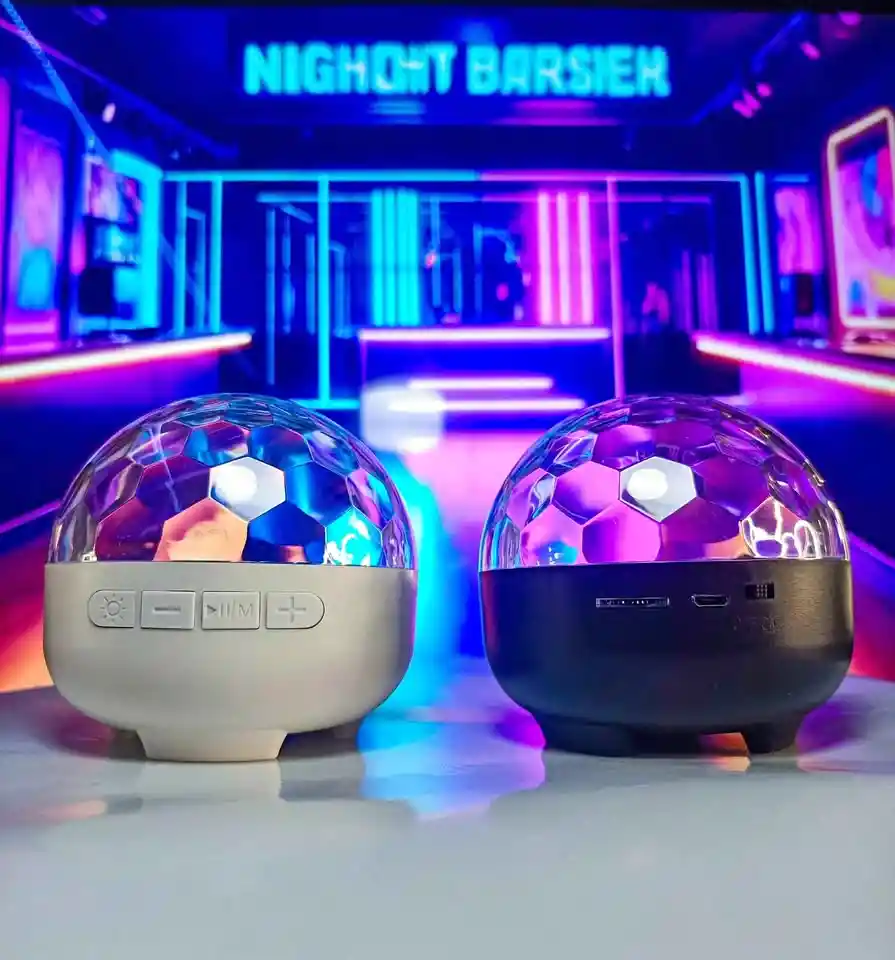 Proyector De Luces Led Con Parlante-bluetooth