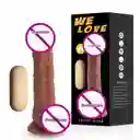 Dildo Consolador Vibrador Con Control Remoto Y Chupa