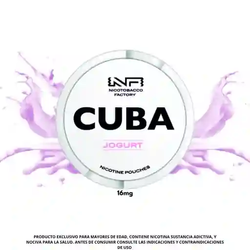 Bolsitas De Nicotina Cuba Jogurt