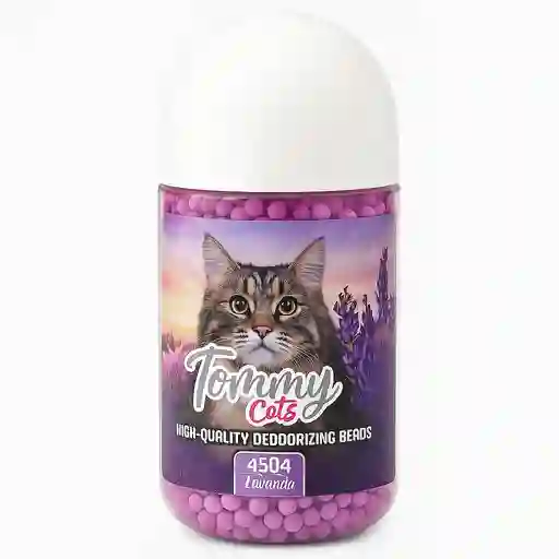 Perlas Desodorantes Arena Tommy For Cats Lavanda X 450g