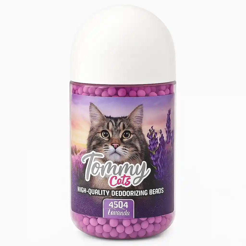 Perlas Desodorantes Arena Tommy For Cats Lavanda X 450g