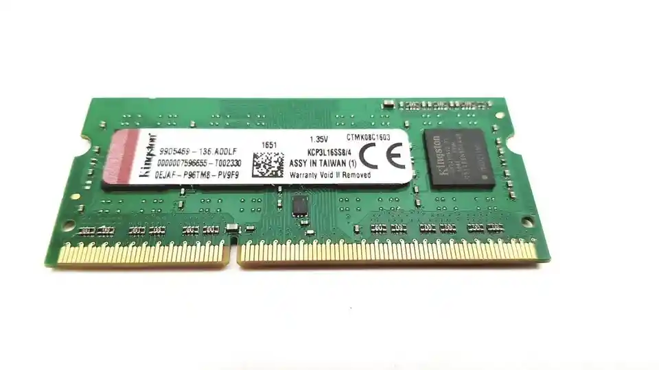 Kingston 4gb Ddr3 1rx8 1600mhz 1.35v 204pin Server Memory Kc