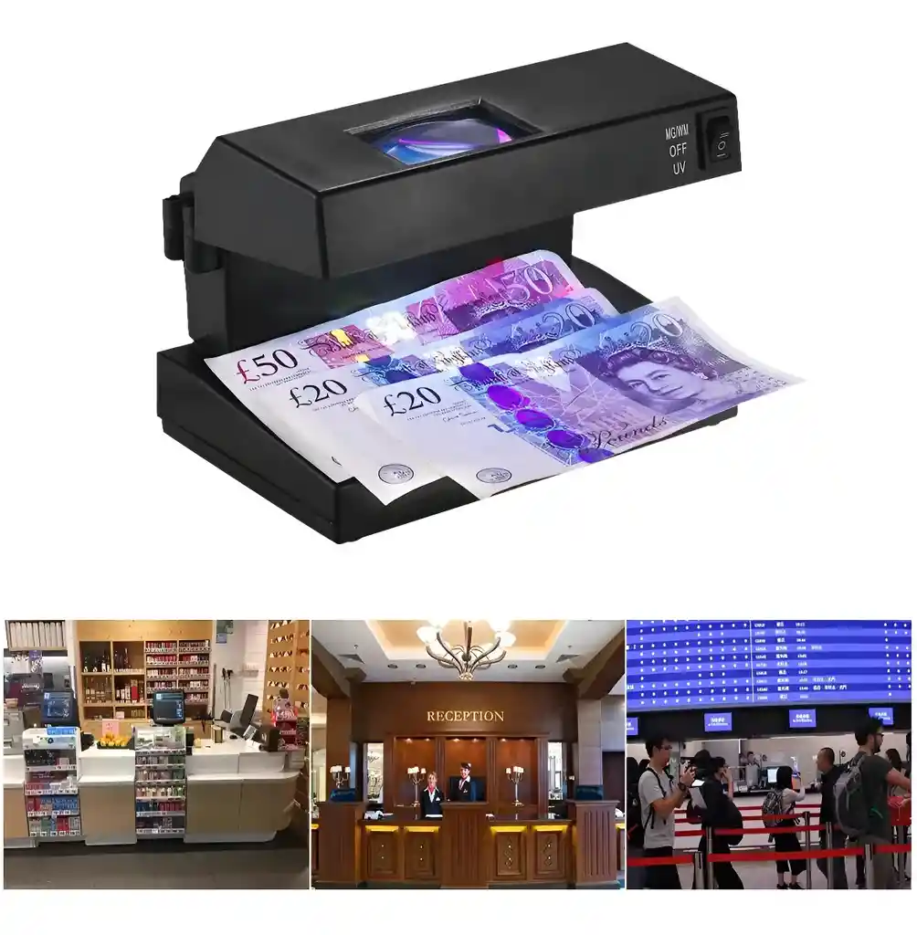Probador De Billetes 4w Detector Tubo Luz Ultravioleta