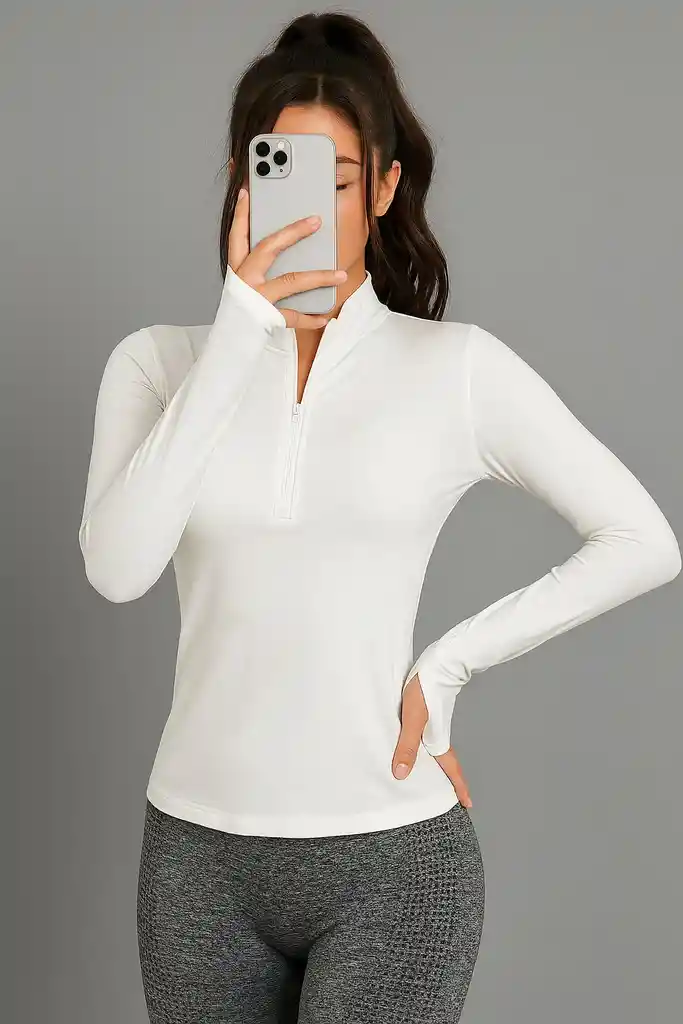 Blusa Deportiva Manga Larga