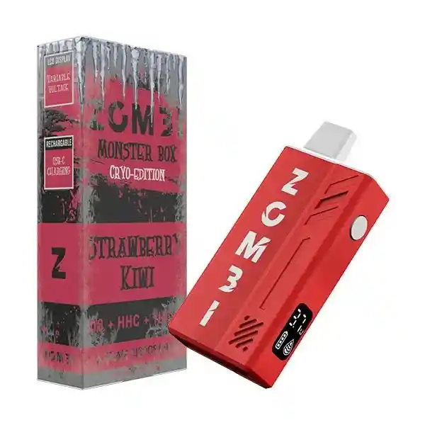 Zombi Monster Box Disposable 6ml - Strawberry Kiwi
