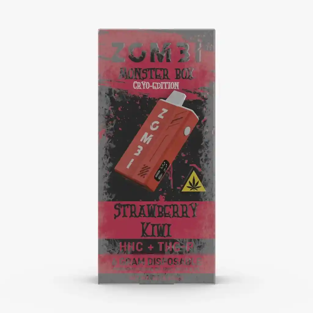 Zombi Monster Box Disposable 6ml - Strawberry Kiwi