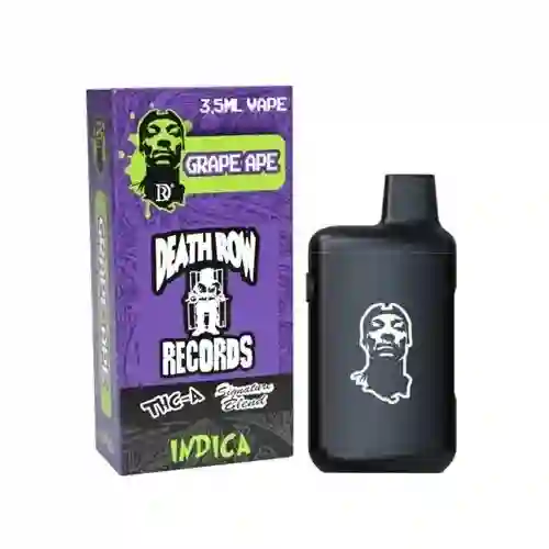 Death Row Delta 3.5ml – Grape Ape (indica) – Snoop Dogg