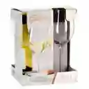 Copa Glass Collection Setx4 410ml Vino Blanco En Vidrio