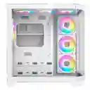 Chasis Iceberg Crystal Edge Blanco X7 Fan Argb Maxi Infinity