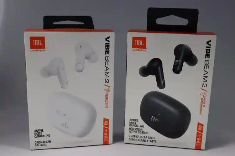 Jbl Vibe Beam 2 – Auriculares Inalámbricos Con Cancelación De Ruido Y Sonido Jbl Pure Bas