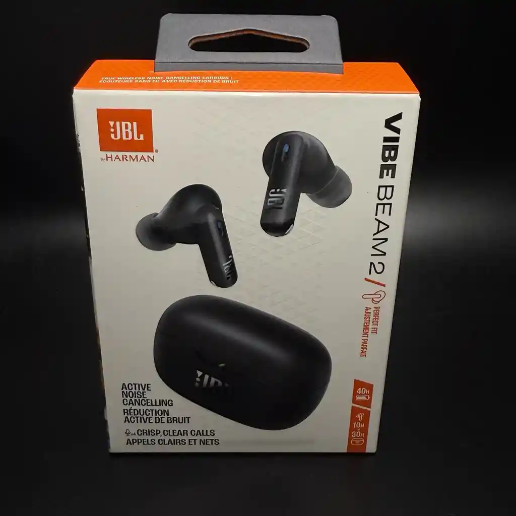 Jbl Vibe Beam 2 – Auriculares Inalámbricos Con Cancelación De Ruido Y Sonido Jbl Pure Bas