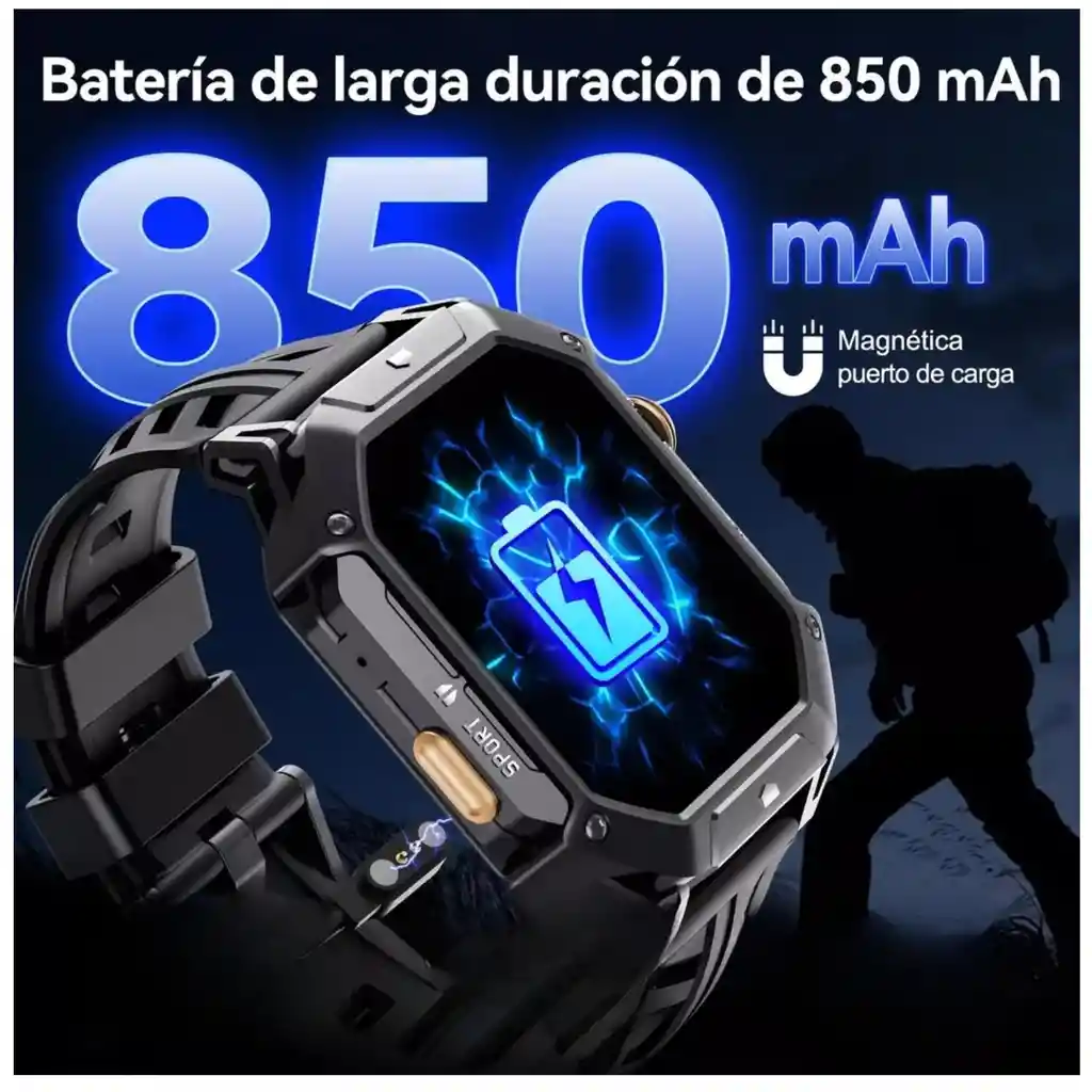 Reloj Inteligente Smartwtach Cubot X1 2.13in Amoled Llamadas Bt