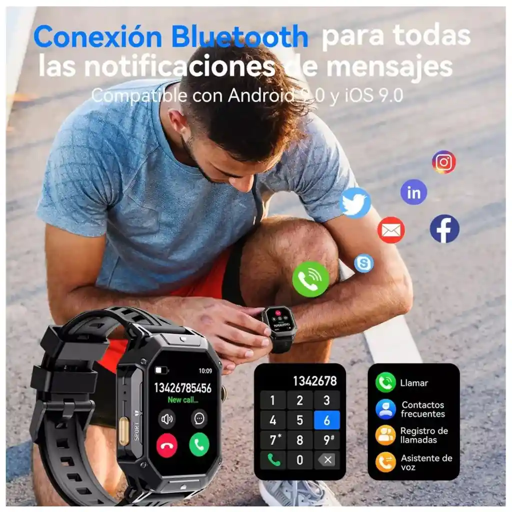 Reloj Inteligente Smartwtach Cubot X1 2.13in Amoled Llamadas Bt