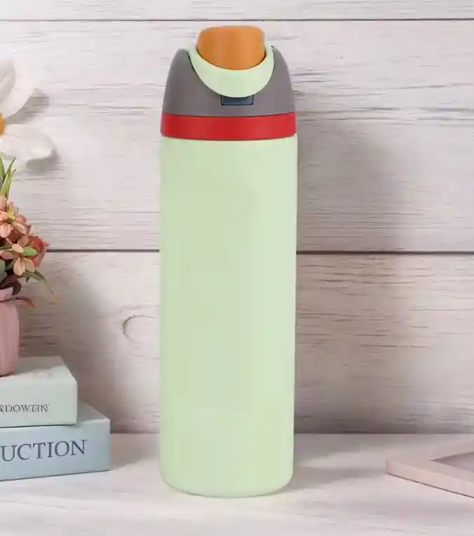 Termo 32 Onzas Blanco Acero Innoxidable Viajes Y Deporte Owala