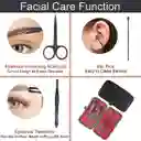 Kit De Manicura Y Pedicura X 7 Piezas Acero Inoxidable