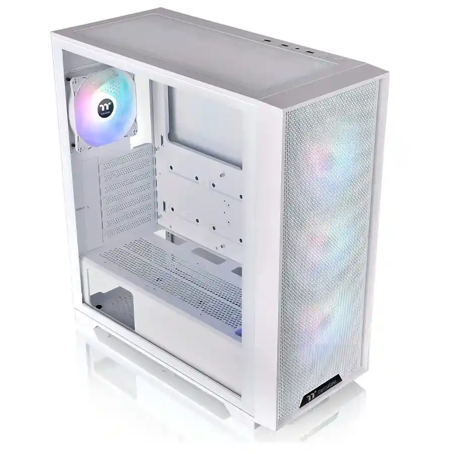 Caja E-atx Thermaltake H390 Tg Atgb Blanca + 750w 80 Plus Bronze