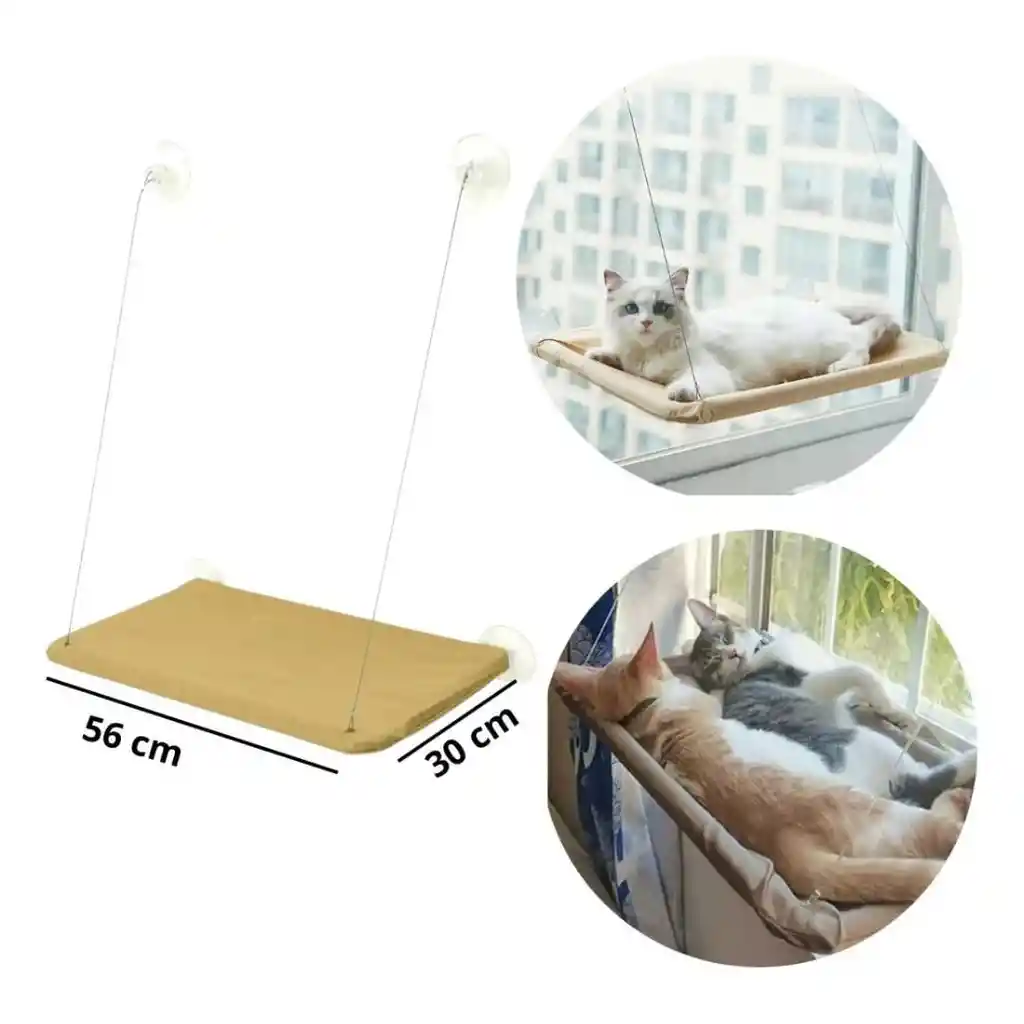 Cama/hamaca Colgante De Ventana Para Gatos Npf-1808