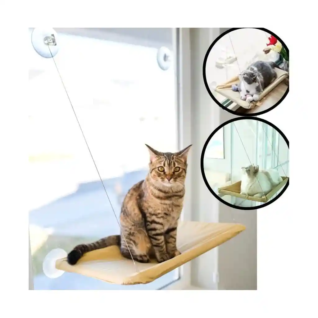 Cama/hamaca Colgante De Ventana Para Gatos Npf-1808
