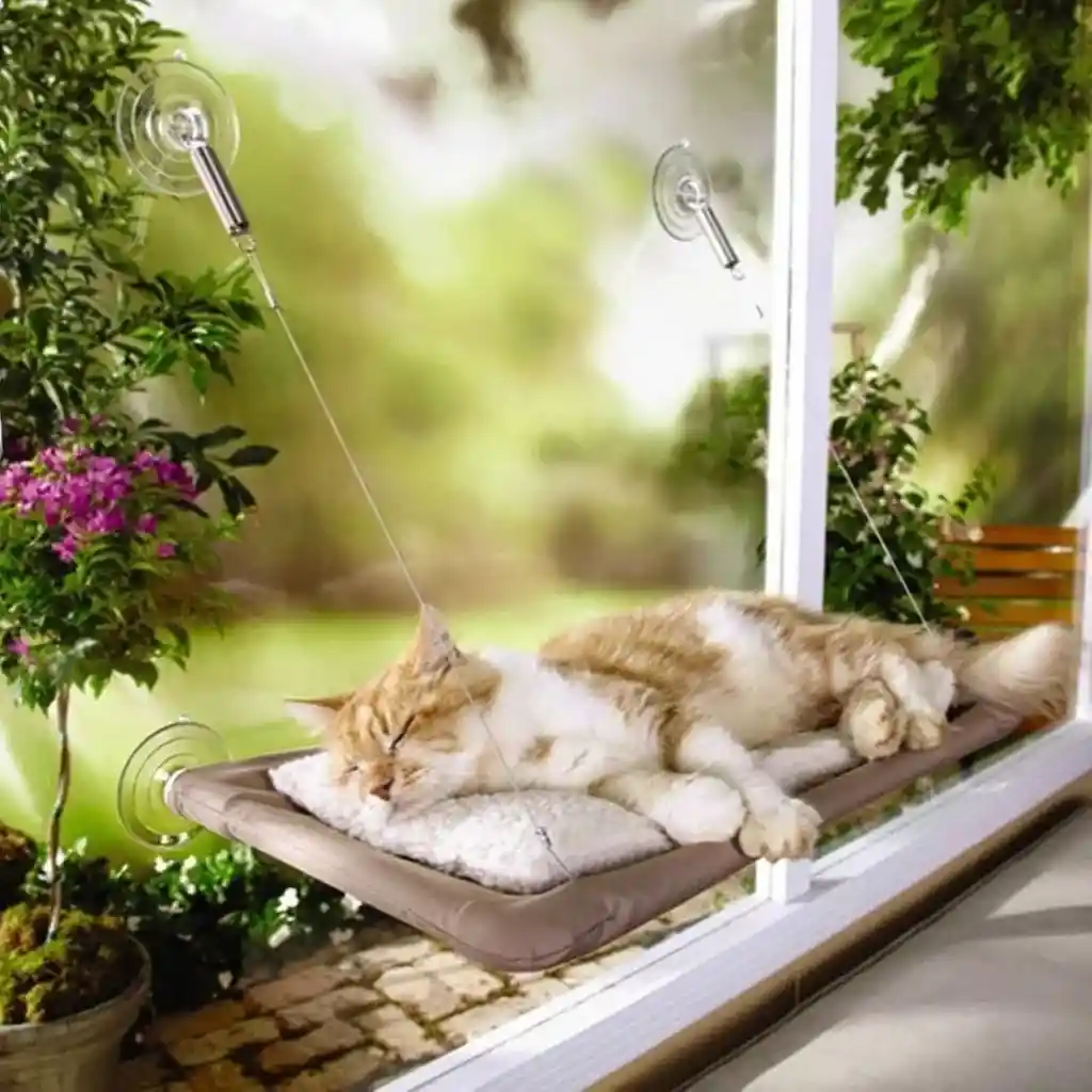 Cama/hamaca Colgante De Ventana Para Gatos Npf-1808
