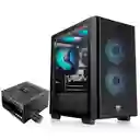 Caja M-atx Thermaltake H16 Tg Argb Black + 650w 80 Plus Bronze