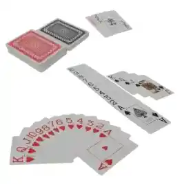 Juego De Cartas Carta Poker Baraja Juego Mesa I Impermeable