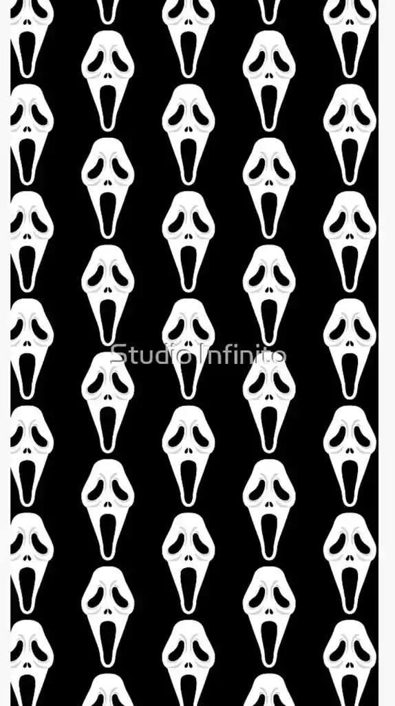 Cortina Halloween Metalizada Fiesta Calabera Scary Movie 2m Fantasma