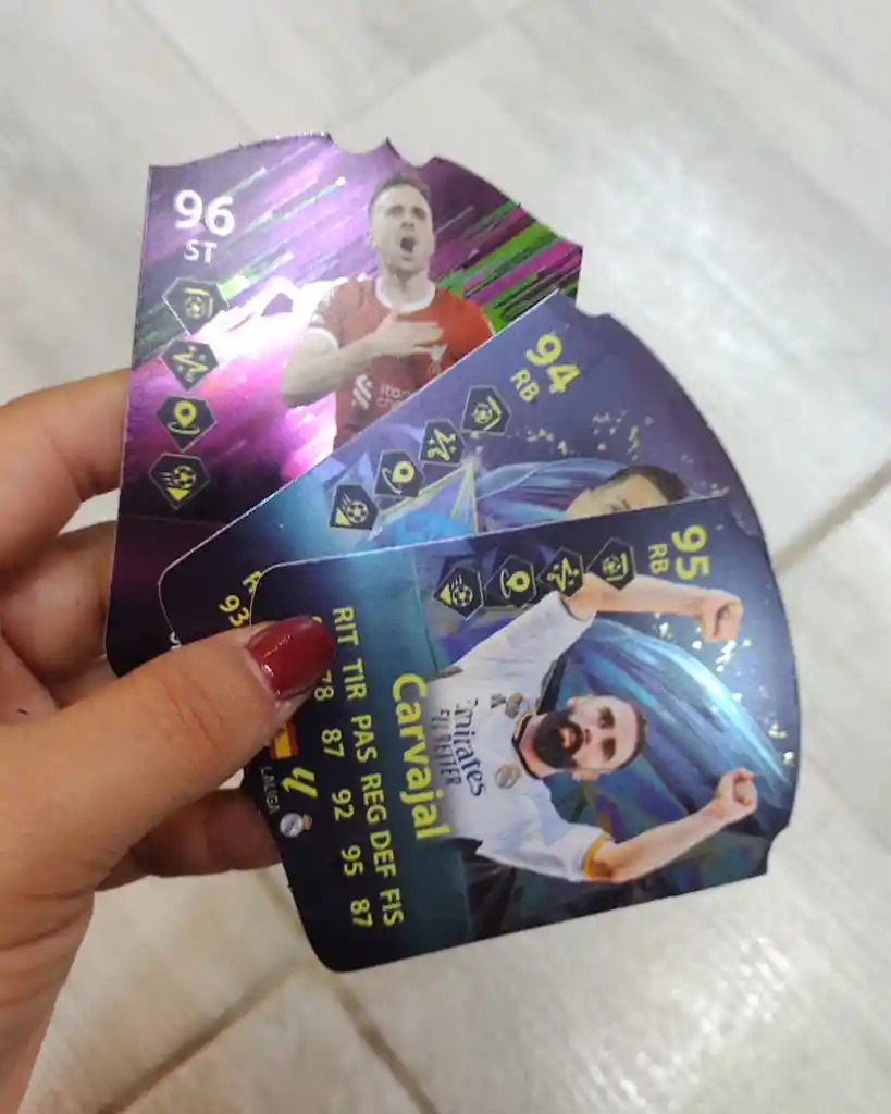 5 Sobres De Cartas Ea Sports Fc 26 Futbol (15 Cartas Variadas)