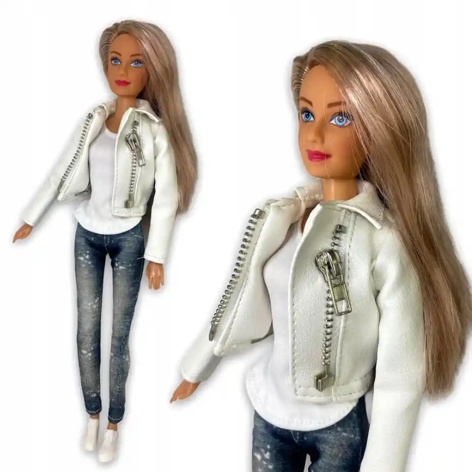Muñeca Defa Lucy Con Motocicleta Y Accesorios