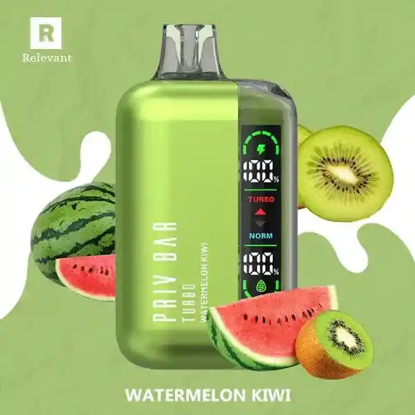 Priv Bar 15k Puff Watermelon Kiwi