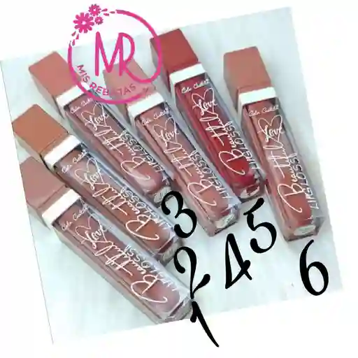 Labial Líquido Love Castibe En El Tono #2