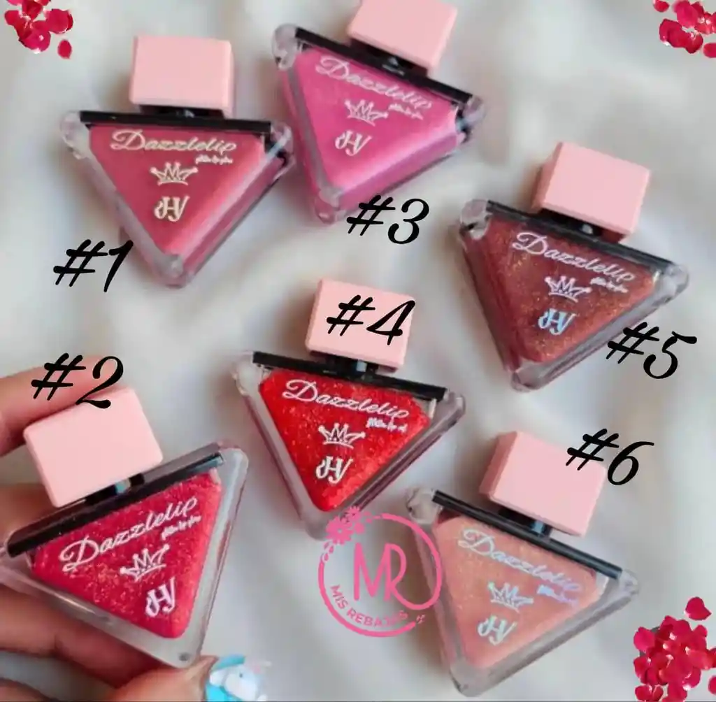 Lip Gloss Perlado En El Tono #6