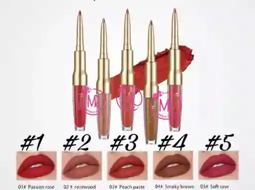 Labial 2 En 1 En El Tono #5