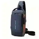 Bolso Bandolera Para Hombres Con Cerradura De Contraseña Antirrobo