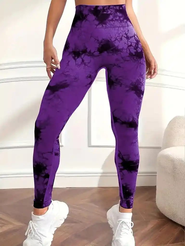 Leggins Mallas Tye Dye Push Up