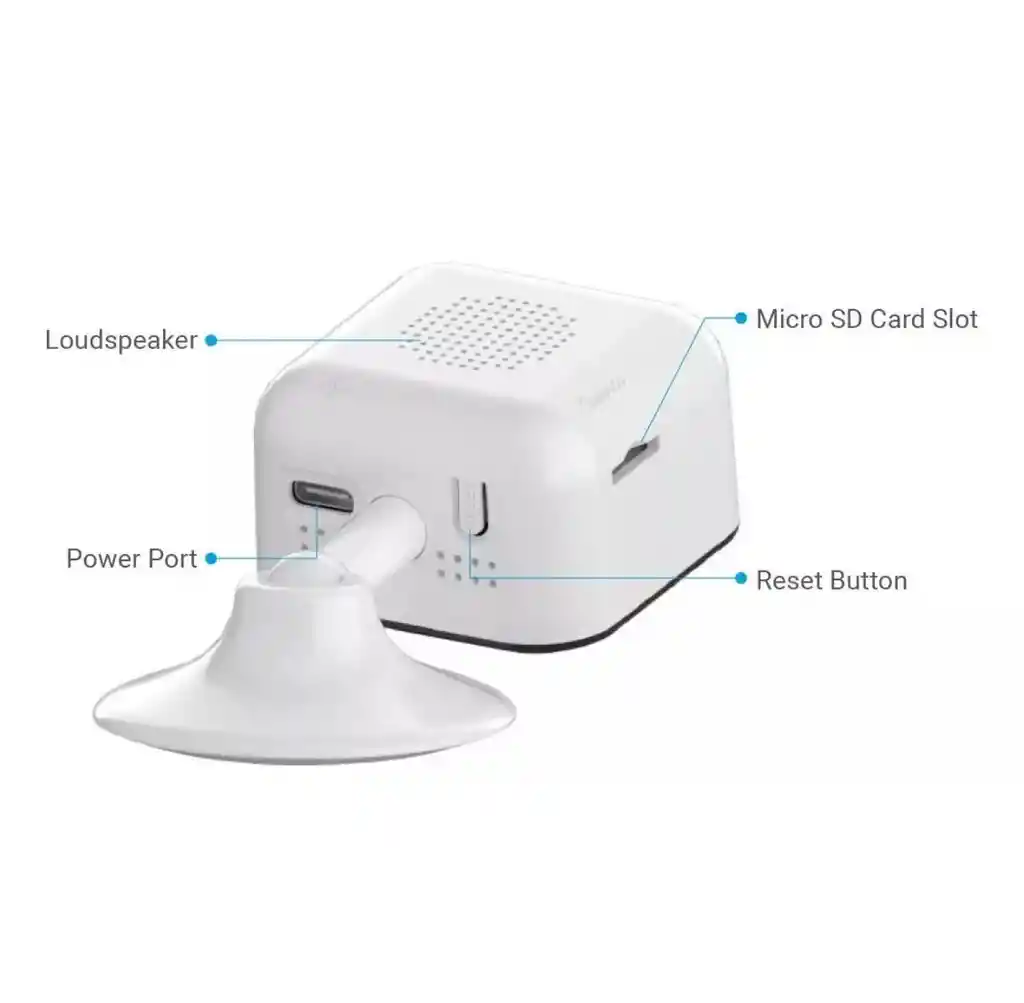 Camara De Seguridad Inalambrica Wifi Microfono Altavoz