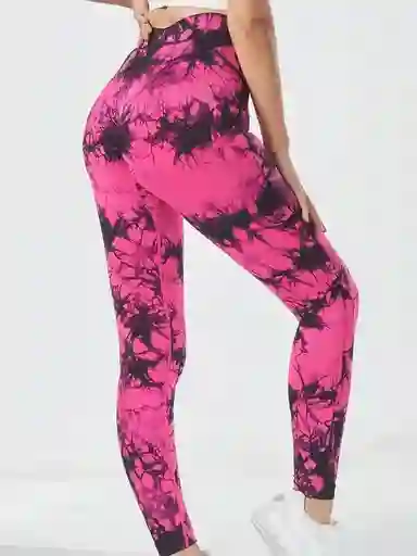Leggins Mallas Tye Dye Push Up