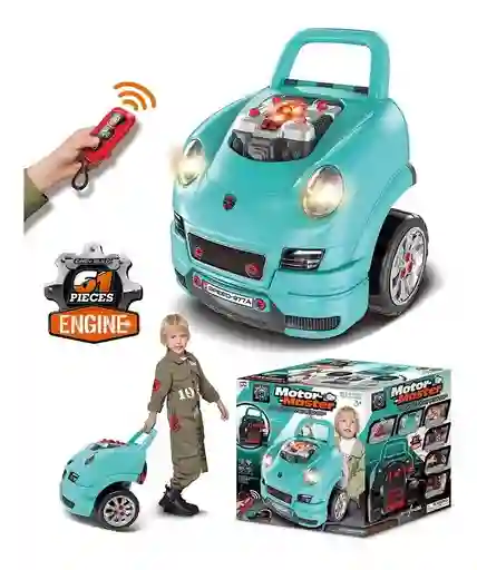 Motor Master Set De Mecani Ca Con Contro L Remot O Simula Dor Luces Y Sonido 25