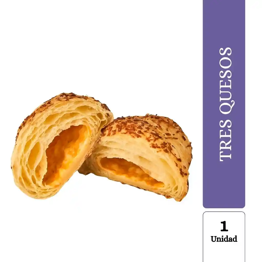 Croissant Masa Madre Tres Quesos