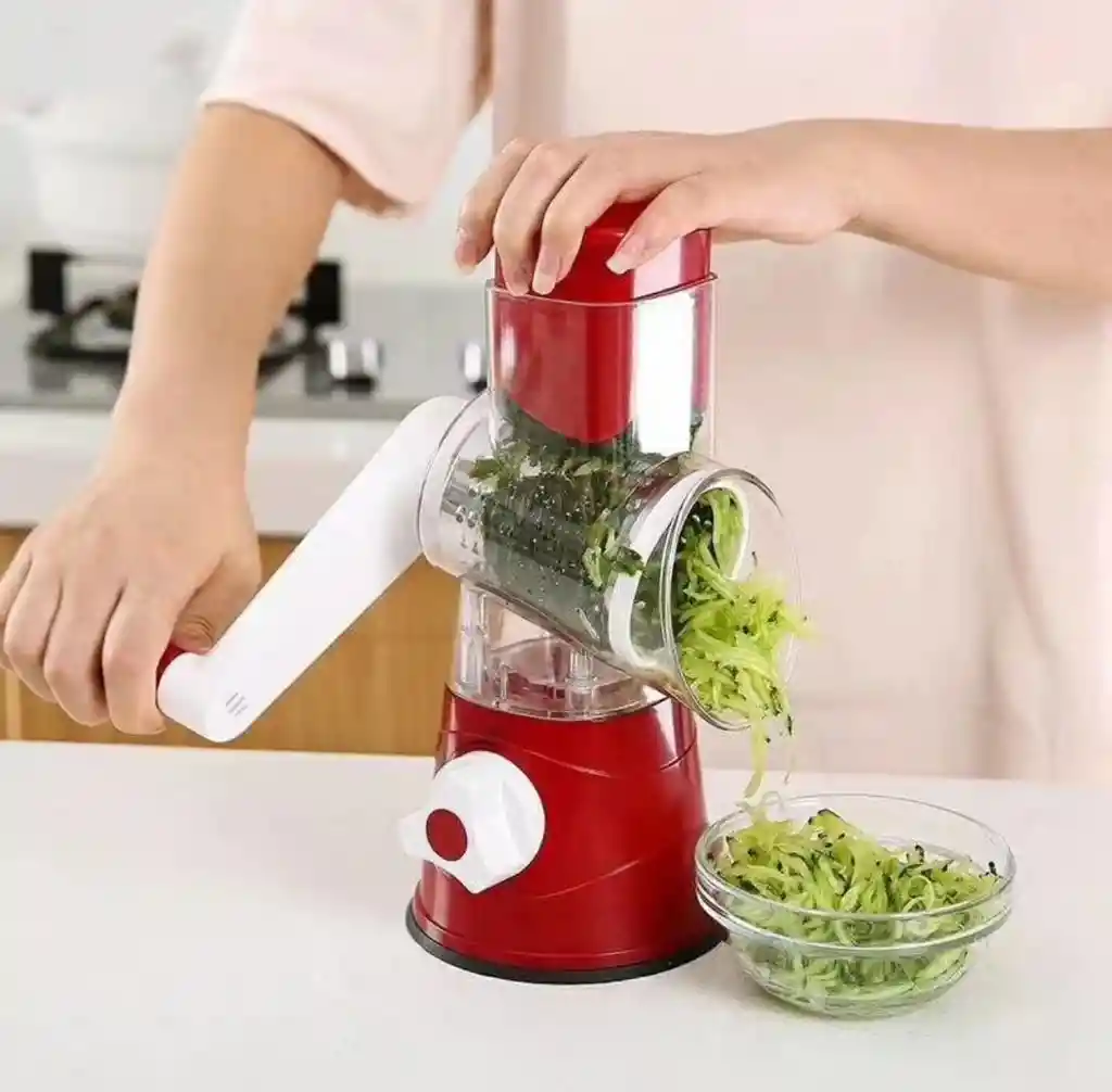 Molino Rallador Cortador De Verduras 3 En 1