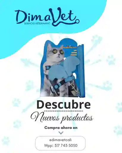 Trailla Gato Alas Azul