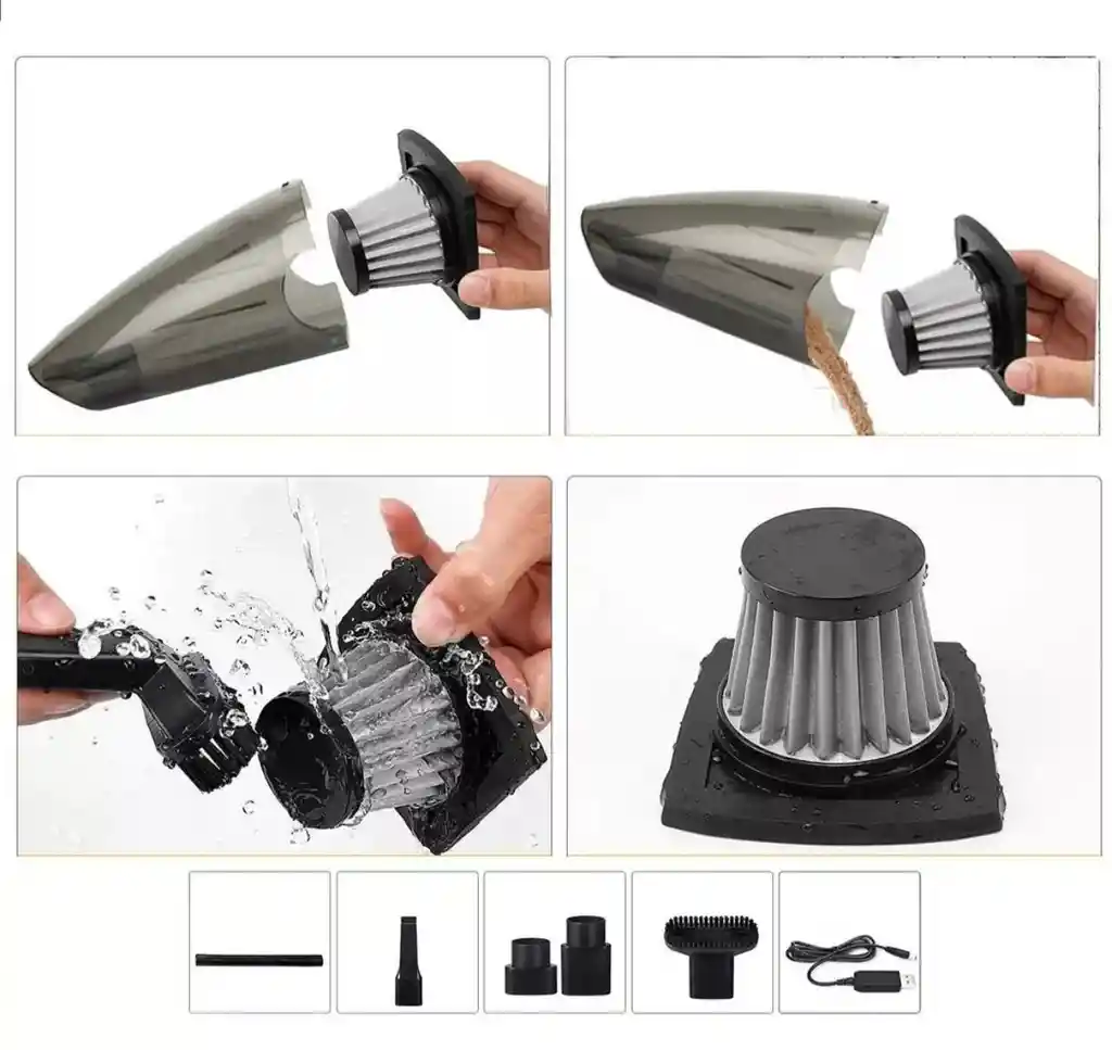 Aspiradora Para Carro 120w Alta Potencia