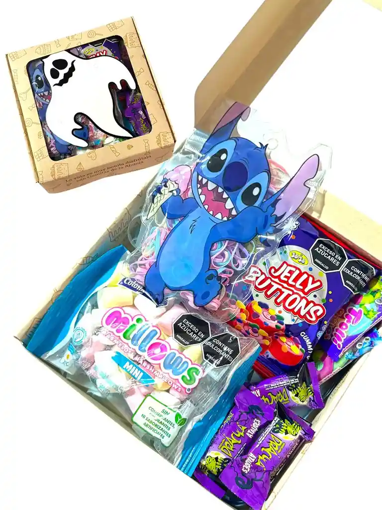 Regalo Especial Para Niñas, Paquetico De Ligas, Dulces Y Mas - Feliz Dia De Halloween - Dia De Los Niños - 31 De Octubre