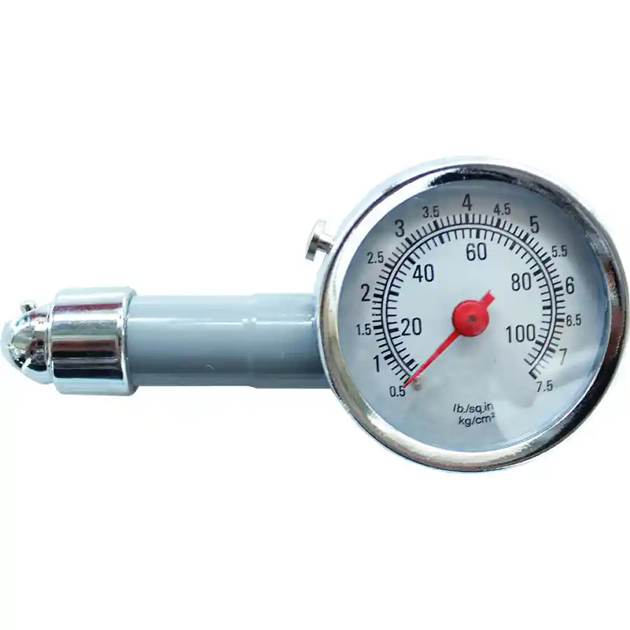 Calibrador De Llantas Tipo Manómetro 100psi Universal
