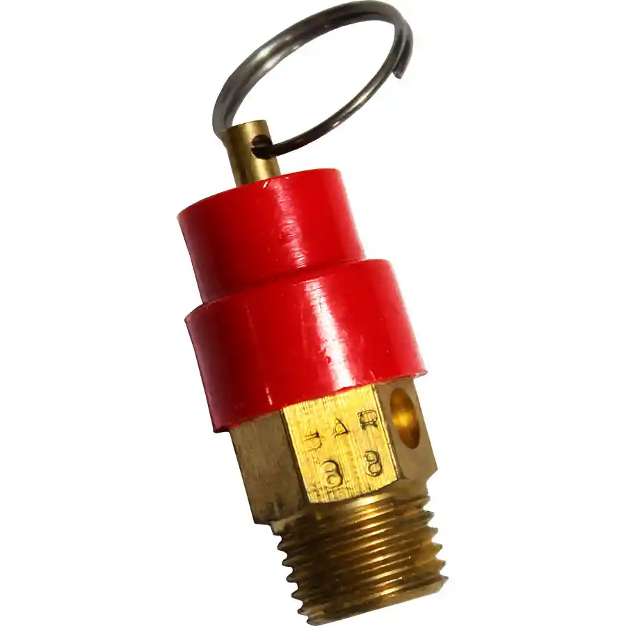 Válvula De Seguridad De ¼” Para Compresor 8.8bar-10bar Aire
