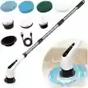 Cepillo Limpieza 9 En 1 Electrico Recargable Giratorio Hogar Auto