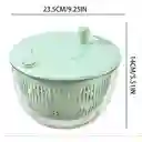 Centrifugador Lavado Verduras Hierbas Ensalada Transparente Deshidrata