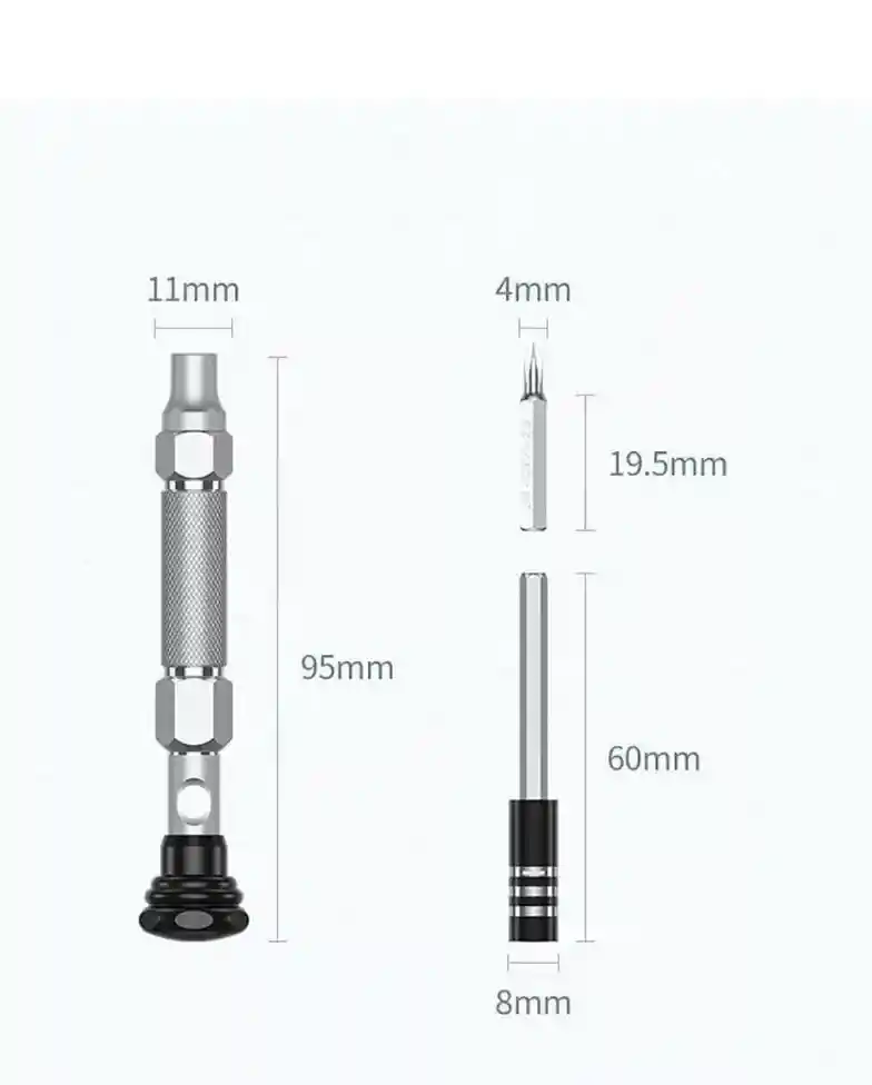 Juego Destornillador Aleación Aluminio 38 En 1 Ugreen 80459